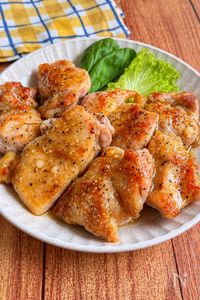 【ガーリックバター醤油チキン】ご飯が進む♪食材ひとつ◎