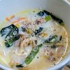 まゆのの作ってみた!投稿(たっぷり野菜が摂れるほうれん草のミルクスープ)