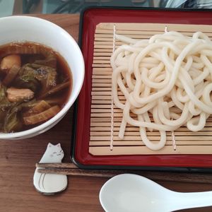 ゆの作ってみた!投稿(【鶏南蛮つけうどん】お出汁が美味しい！ボリューム◎)