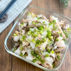 【ヘルシー！ダイエット中にも】鶏胸肉と舞茸のおろしポン酢和え
