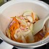 冬野菜でほっこり【ほうれん草とベーコンのスープ】の工程2
