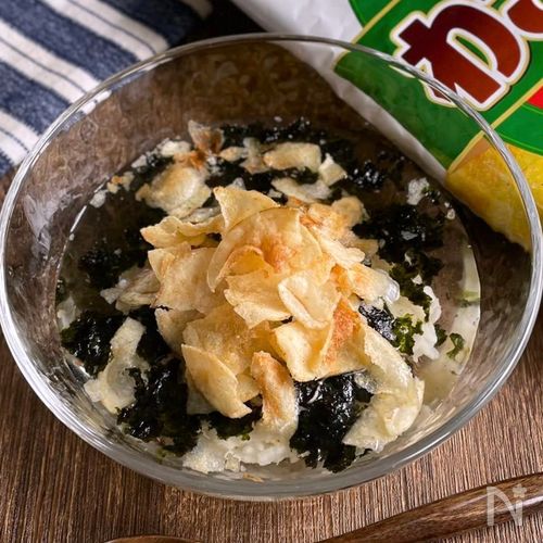 【簡単1分】クセになる美味しさ「海苔わさビーフ冷やし茶漬け」