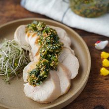 【病みつき確定!】ニラみそ鶏ハム