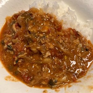 チョメ奴の作ってみた!投稿(ルー不使用！巡りをよくする！さば缶のクイックカレー)