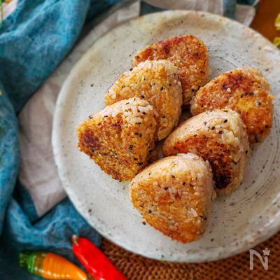 ごま油香る!チーズすき焼きおにぎり