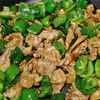 rantomoの作ってみた!投稿(ワンパン10分!【豚こま肉×ピーマン旨だれ炒め】ご飯すすむ♩)
