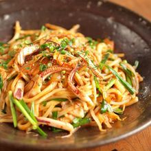 キムチ焼きうどん 
