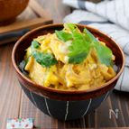 ジュワ〜っと染み込む♪昔あげの親子丼風