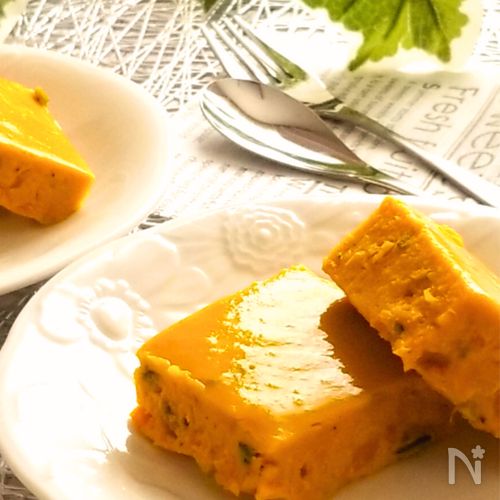 レンジで簡単♪かぼちゃのムース
