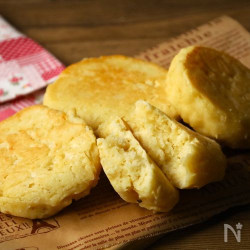 【もちもちお豆腐パン】フライパンひとつで発酵なし!