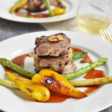 牛肉のミルフィーユ風 簡単フレンチ By ふじたかな レシピサイト Nadia ナディア プロの料理家のおいしいレシピ