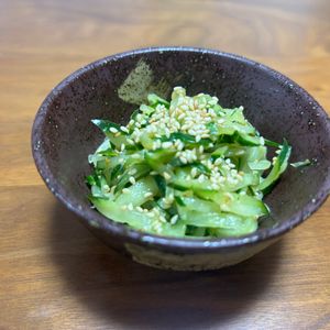 こむぎの作ってみた!投稿(【きゅうりのピリ辛あえ】シャキシャキ食感♪)