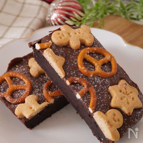 バター・チョコ不使用！【米粉のブラウニー】