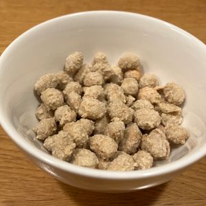 monの作ってみた!投稿(節分で余った炒り豆の砂糖がらめ)