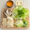 豆腐と白菜のまろやかチゲ風ふわたまスープの工程1