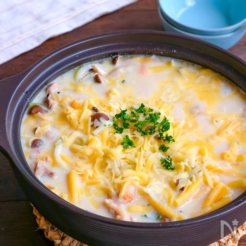 小麦粉不要!クリーミーなグラタン鍋