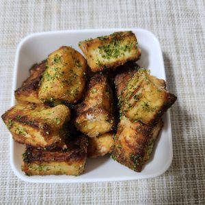 とももの作ってみた!投稿(カリッもち【厚揚げのり塩】)