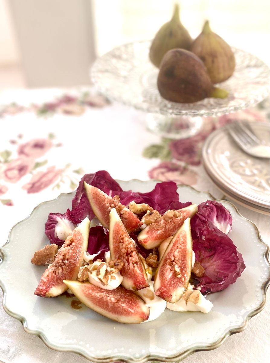 イチジクのリコッタチーズケーキのレシピ