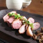 鴨の焼き物～ゆずこしょうソース～