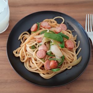 ゆの作ってみた!投稿(【和風スパゲティ】シンプル具材で間違いないおいしさ♪)