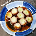 ご飯がススム「白ねぎの牛肉巻き焼き（すき焼き味）」