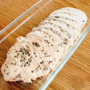ミルクの作ってみた!投稿(【レモンペッパーサラダチキン】炊飯器でラクラク♪)