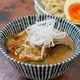 汁まで飲み干したくなる【濃厚なす豚つけ麺】