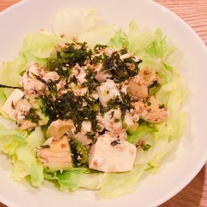 ミルクの作ってみた!投稿(【アボカドと豆腐のさっぱり韓国風サラダ】しっかりお腹にたまる)