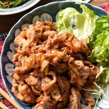 【材料2つ】激うま♡豚こまと長ネギの塩だれビビンバのお肉♡