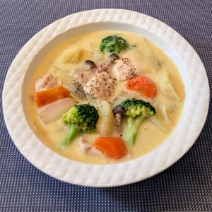 𝔂𝓾𝓶𝓲🍓の作ってみた!投稿(やさしい味わい♩コーンクリームシチュー)