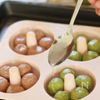 【ヘルシーおやつ】豆腐のもちもち焼きドーナッツの工程5
