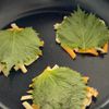 〖カリとろっ〗大葉チーズの米粉せんべいの工程2