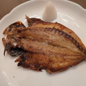 たりおの作ってみた!投稿(鯵の干物のフライパン焼き)