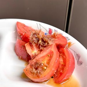 ケの作ってみた!投稿(【5分でできる♡絶品！トマトのおかかサラダ】簡単で旨い！)