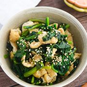 ほうれん草と油揚げの煮びたし【旨味がじゅわっとあふれる♪】