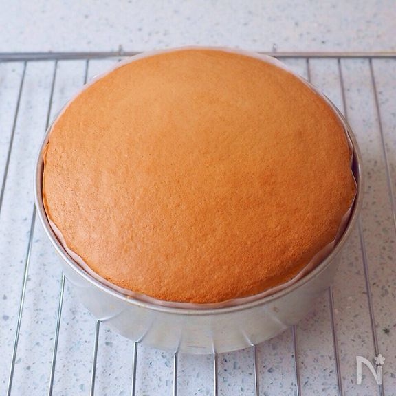 ケーキ屋さんみたいにふっわふわ♪自慢のスポンジケーキ