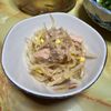 あられちゃんの作ってみた!投稿(最高に美味しい〜無限に食べられる♡豆もやしとツナのナムル)