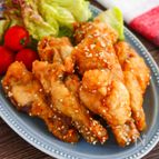 手羽元の甘辛だれ絡め【旨味がじゅわっと♪タレが旨い】