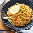 アスパラベーコンのレモンバター醤油パスタ【#簡単 #時短】