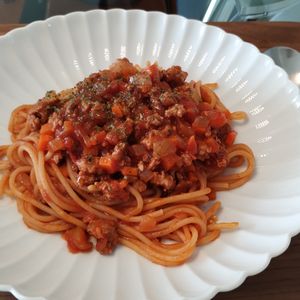 ゆの作ってみた!投稿(本格簡単ボロネーゼ☆フライパン1つで超美味しい!)