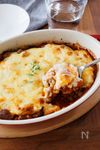 『きのこと秋なす☆贅沢ミートグラタン』子ども喜ぶおうち洋食♫