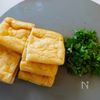 【油揚げのジューシー肉詰め】めんつゆで簡単♪の工程1