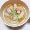 よっこの作ってみた!投稿(ポテトコンソメスープ【切ったら鍋で煮込むだけ!】)