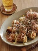 はんぺんの豚ばら巻き