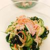 りんの作ってみた!投稿(【きゅうり、わかめ、かにかまの中華風酢の物】パパっとあと一品)