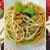 チョロリスの作ってみた!投稿(ほっくり優しい味【ひよこ豆とバジルペーストのパスタ】)
