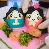 【ひな祭り】ゆで卵でお雛様☆卵キャラの工程24