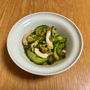 Nao★彡の作ってみた!投稿(【きゅうりとオクラの塩昆布おかか和え】旨味たっぷりで美味しい)