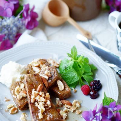 ゆる糖質制限♡高野豆腐deコーヒーフレンチトースト
