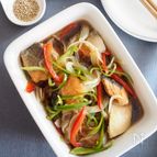 鮭とカラフル野菜の南蛮漬け